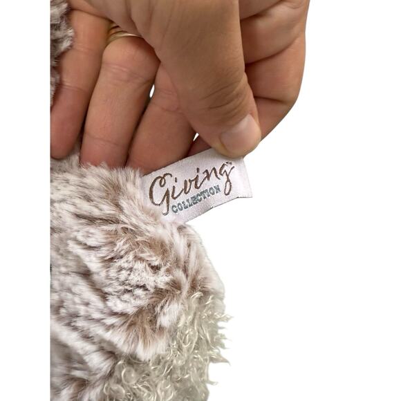 Demdaco Giving Collection Bear Plush 8" Lot Of 2 Stuffed Animals Soft - Picture 2 of 4